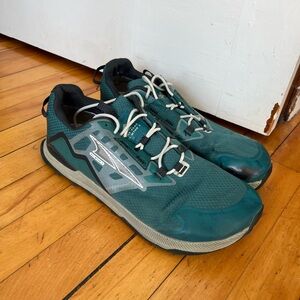 SOLD Altra Men’s Lone Peak All-Weather Low 2 Deep Teal Trail Running Shoes US 11